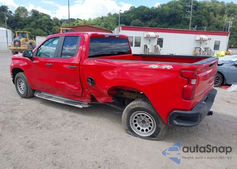 2019 Chevrolet Silverado 1500 Work Truck из США, поврежденный, VIN 1GCRYAEH2KZ393664